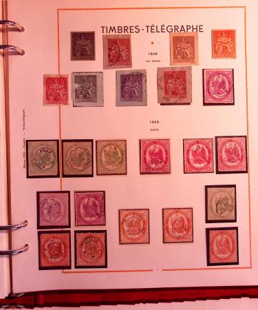 1859-1970 Fin de catalogue en neufs et oblitérés par