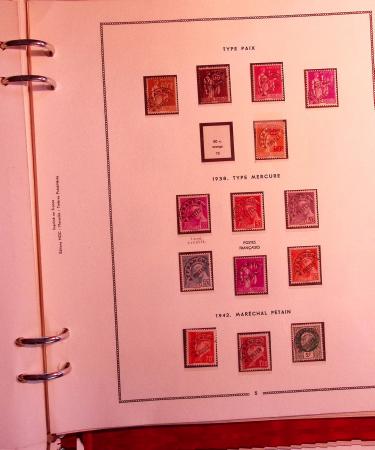1859-1970 Fin de catalogue en neufs et oblitérés par