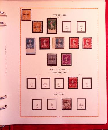 1859-1970 Fin de catalogue en neufs et oblitérés par