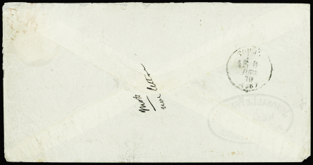 N° 29 OBL CAD rouge "Paris (SC)" (4 dec 70) sur enveloppe