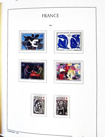 1960-1984, Collection de France neuve en album Leuchturm