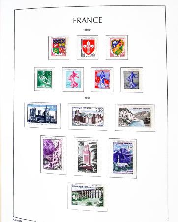 1960-1984, Collection de France neuve en album Leuchturm