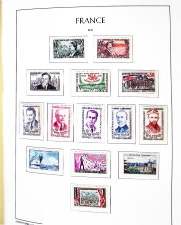 1960-1984, Collection de France neuve en album Leuchturm