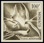 POSTE AERIENNE N°55/58 essais de couleur, neuf **,