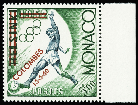 N° 522B 5f vert et bleu-vert, non émis, neuf **, TB