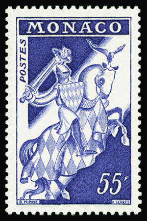PREO N°18a 55f bleu sans surcharge, neuf *, TB