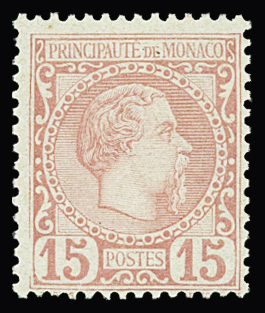 N°5 15c rose, neuf **, TB