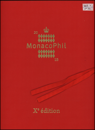BLOC-FEUILLET N°103 "Monaco Phil 2015" dans un encart
