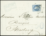 Rare marque "In Schlettstadt vorgefunden" au verso