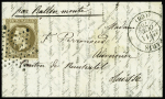 Archive de trois lettres de Paris assiégé pour Auvernier,