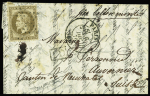 Archive de trois lettres de Paris assiégé pour Auvernier,