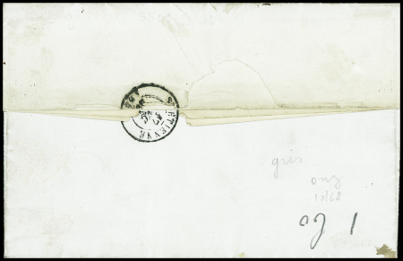N°3i 20c gris obl. grille plus CàD Rive-de-Giers (Loire)