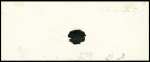 N°9 10c bistre-jaune obl. boite rurale "C" sur lettre