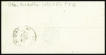 N°10 25c bleu obl. étoile plus CàD Lons-le-Saunier