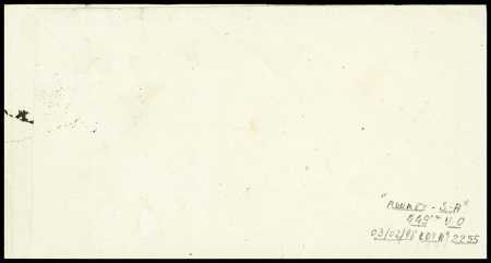 N°11 1c olive grande marges avec voisin obl. CàD léger