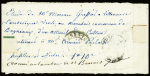 N°11 1c olive en paire verticale obl. CàD Villeneuve