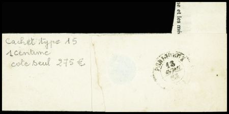 N°11a 1c bronze obl. CàD Brioude (Haute-Loire) du 17