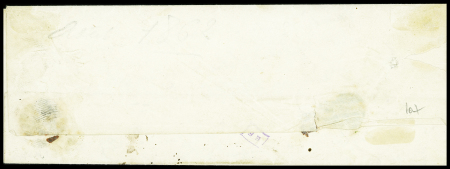 N°13A 10c bistre, obl. "J" deux fois sur lettre du