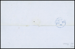 N°13A 10c bistre et n°14A 20c bleu, obl. PC 1495 (Le