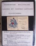 1914-1918, 4 Classeurs de Bureau contenant une collection
