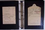 1914-1918, 4 Classeurs de Bureau contenant une collection
