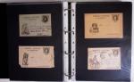 1914-1918, 4 Classeurs de Bureau contenant une collection