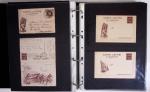 1914-1918, 4 Classeurs de Bureau contenant une collection