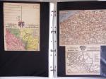 1914-1918, 4 Classeurs de Bureau contenant une collection