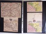 1914-1918, 4 Classeurs de Bureau contenant une collection