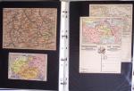 1914-1918, 4 Classeurs de Bureau contenant une collection