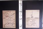 1914-1918, 4 Classeurs de Bureau contenant une collection