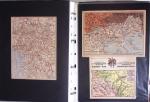 1914-1918, 4 Classeurs de Bureau contenant une collection