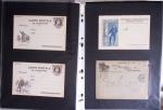 1914-1918, 4 Classeurs de Bureau contenant une collection