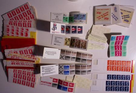 1970-19999, Lot de France avec carnets faciales en