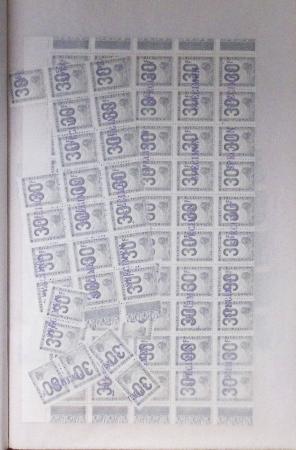 COLIS-POSTAUX 1946, Album de feuille, avec stock de