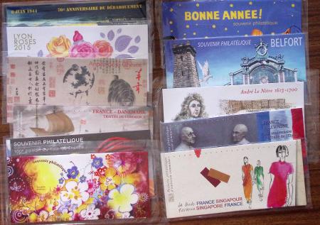 1960-2012, Lot de France neuf pour faciale en quantité