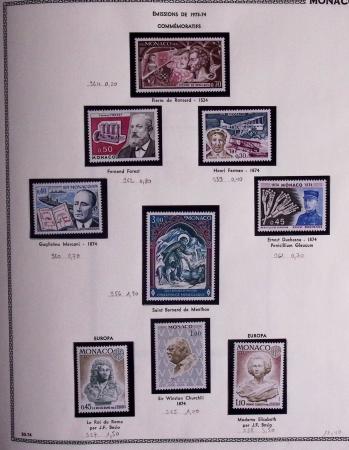 1885-1986, Collection de Monaco un 1 volumes, avec