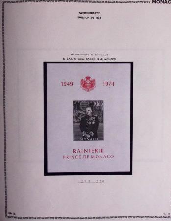 1885-1986, Collection de Monaco un 1 volumes, avec