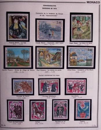 1885-1986, Collection de Monaco un 1 volumes, avec