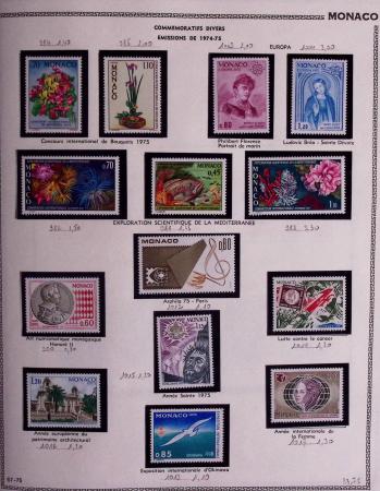 1885-1986, Collection de Monaco un 1 volumes, avec