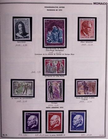 1885-1986, Collection de Monaco un 1 volumes, avec