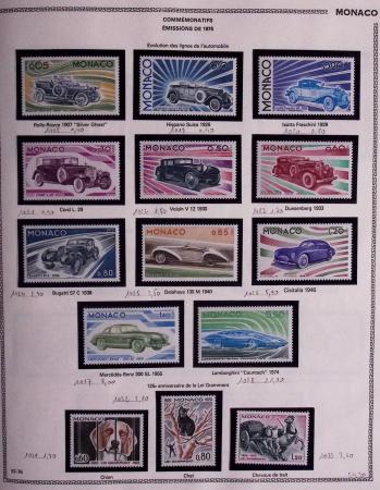 1885-1986, Collection de Monaco un 1 volumes, avec