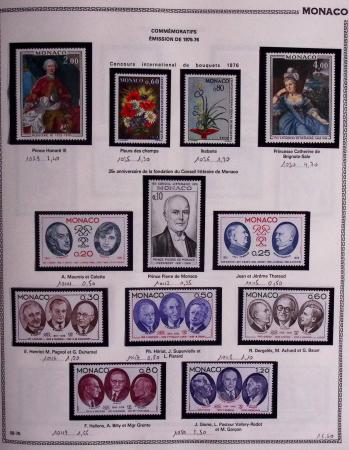 1885-1986, Collection de Monaco un 1 volumes, avec