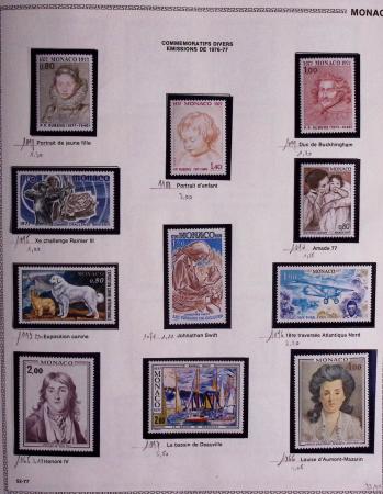 1885-1986, Collection de Monaco un 1 volumes, avec