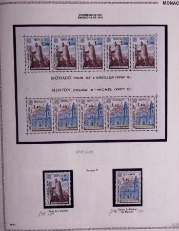 1885-1986, Collection de Monaco un 1 volumes, avec