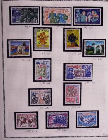1885-1986, Collection de Monaco un 1 volumes, avec