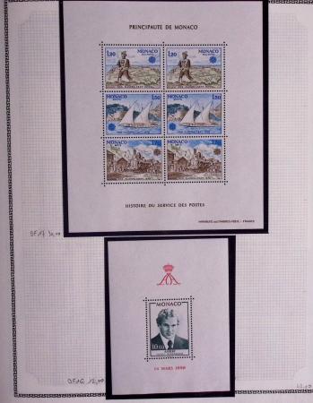 1885-1986, Collection de Monaco un 1 volumes, avec