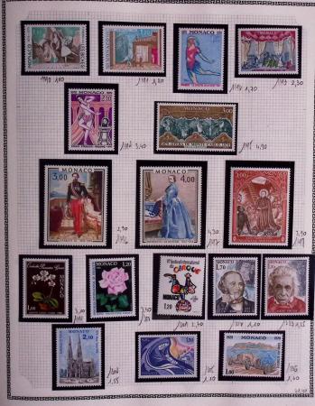 1885-1986, Collection de Monaco un 1 volumes, avec
