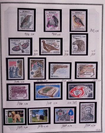 1885-1986, Collection de Monaco un 1 volumes, avec