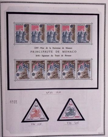 1885-1986, Collection de Monaco un 1 volumes, avec
